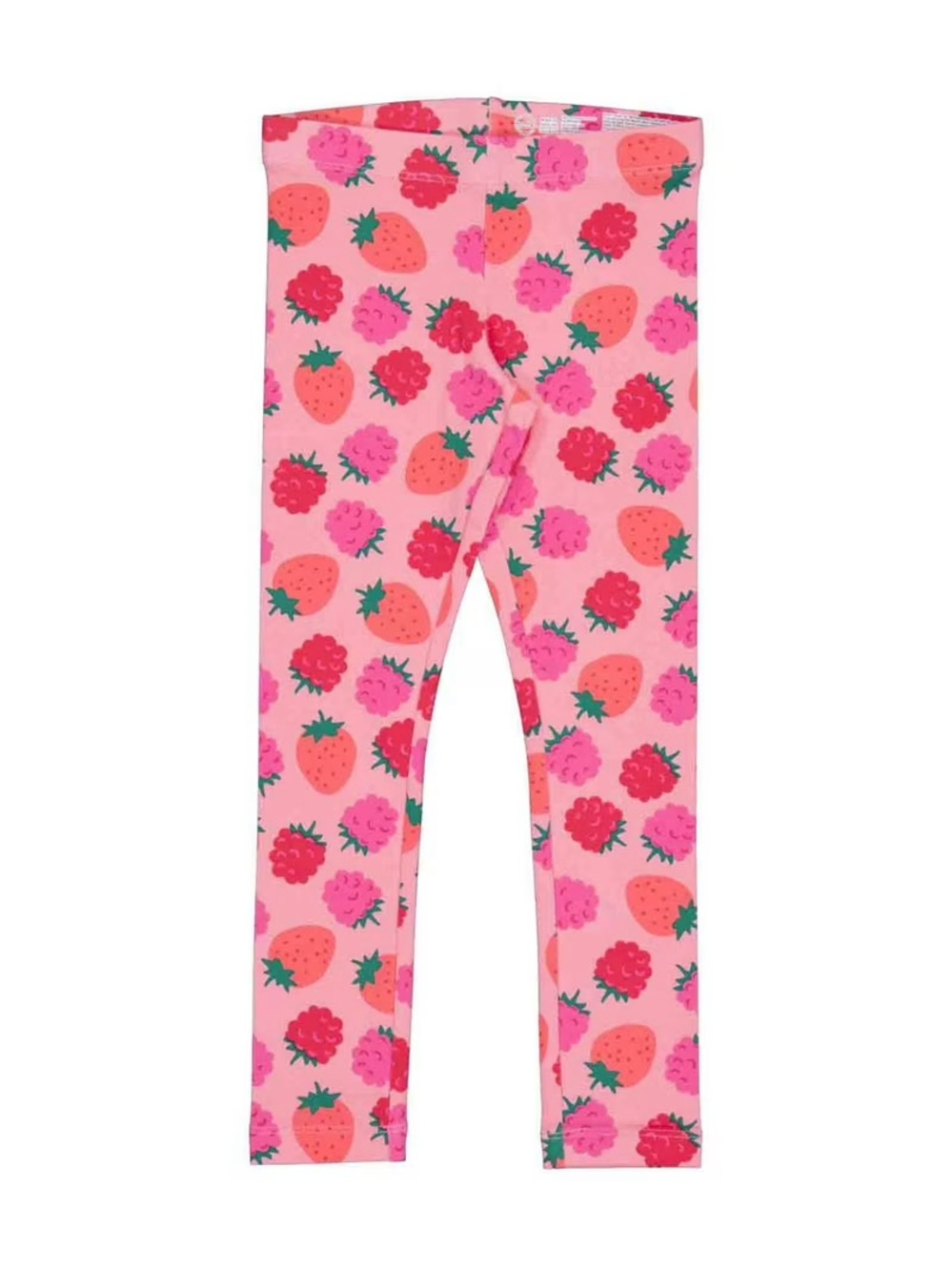 wonder nation Pink Strawberry & Raspberry Print Leggings NWOT